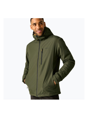 Мъжко яке за дъжд REGATTA Allston dark khaki/wood brown