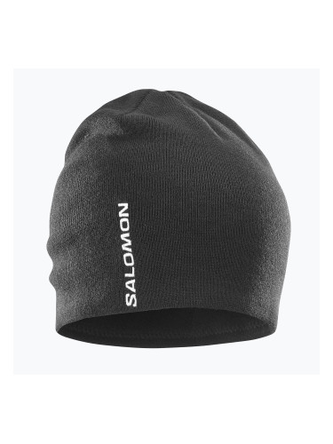 Зимна шапка Salomon Graphic deep black