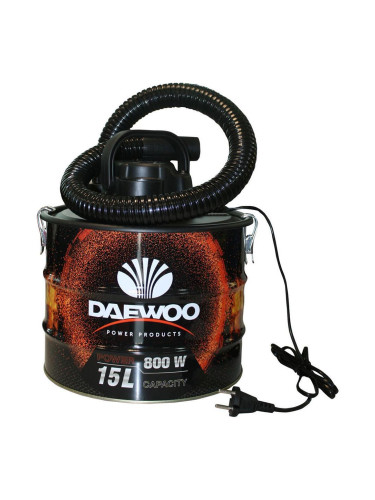 Прахосмукачка за пепел 800W, 15 л, с HEPA филтър, DAEWOO DAAVC800-15L