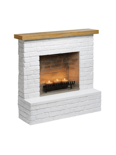 Камина със свещи Rolf ZenFlame, Цвят Tagu Сив бетон
