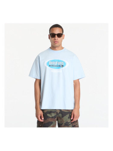 Тениска PLEASURES x OnlyFans Communications T-Shirt Powder Blue S