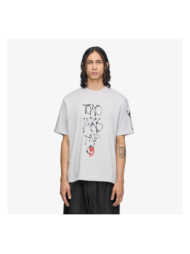 Тениска Y-3 Chito City Graphic Short Sleeve Tee UNISEX Lgh Solid Grey L