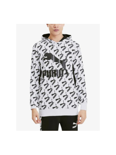 PUMA Originals Hoodie AOP White/Black
