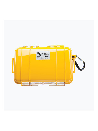 Контейнер за съхранение PELI 1040 Micro Case black/yellow