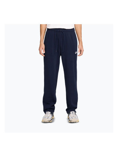 Мъжки панталони Nike Sportswear Club Knit Open-Hem obsidian/white