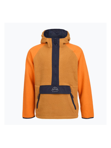 Bluza polarowa męska KADVA RODIA brązowy