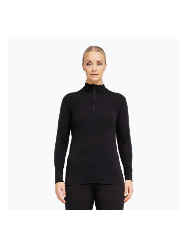 Дамски термоактивен суитшърт Dovre Wool Zip black