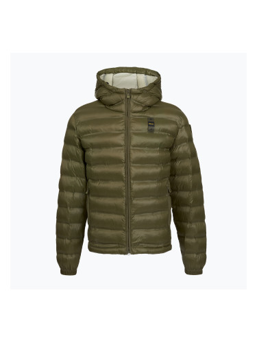 Мъжко яке Blauer USA Charles dark olive inside mist grey