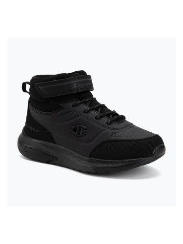Детски обувки Champion Fuze WTR Boot GS Mid Cut dark grey/new black