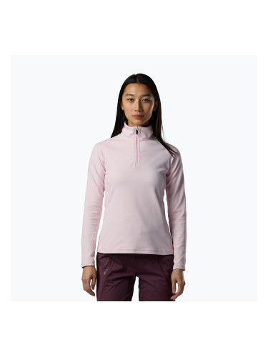 Дамски поларен суитшърт Rossignol Mid Layer Stretch Half Zip pale lilac