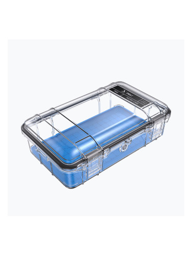 Контейнер за съхранение PELI M60 Micro Case clear blue