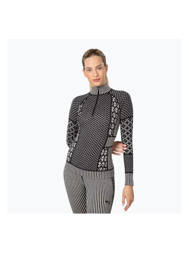 Дамски термоактивен суитшърт KARI TRAA Smekker Half Zip black