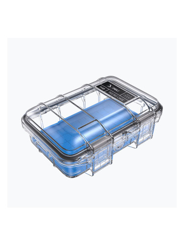 Контейнер за съхранение PELI M40 Micro Case clear blue