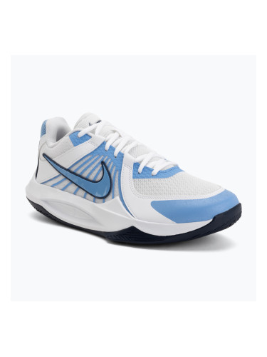 Обувки за волейбол Nike Zoom Hyperspeed Court 2 white/valor blue/midnight navy