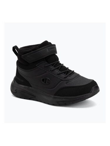 Детски обувки Champion Fuze WTR Boot PS Mid Cut dark grey/new black