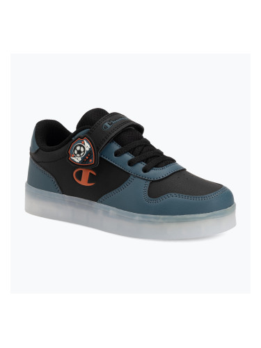 Детски обувки Champion GLW B PS Low Cut new black/Idt