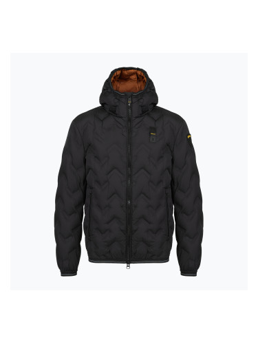Мъжко яке Blauer USA Piery black inside brown