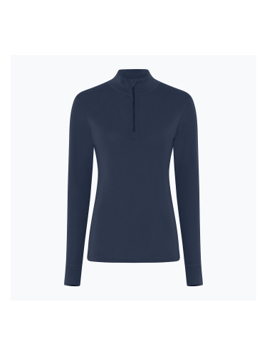 Дамски термоактивен суитшърт Dovre Wool Zip navy