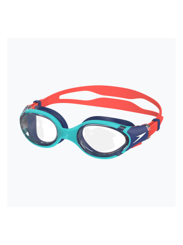 Детски очила за плуване Speedo Biofuse 2.0 aqua breeze/clear