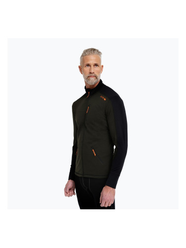 Мъжки скиорски суитшърт Dovre Midlayer Full Zip khaki