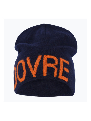 Мъжка зимна шапка Dovre Wool Logo Beanie orange