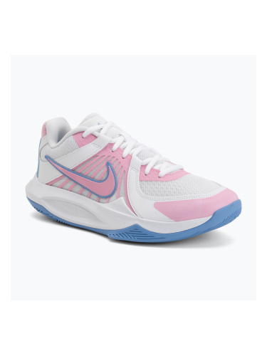 Обувки за волейбол Nike Zoom Hyperspeed Court 2 white/pink rise/valor blue