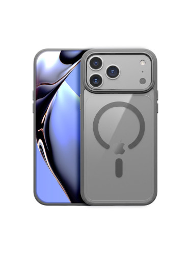 Кейс Color Clear Mag за iPhone 17 Pro Max / 18 Pro Max, сребрист