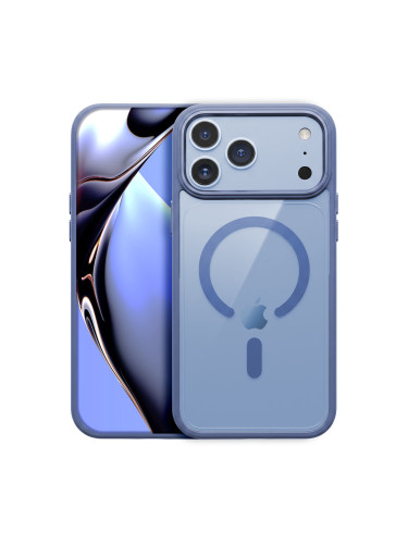 Кейс Color Clear Mag за iPhone 17 Pro Max / 18 Pro Max, светлосин