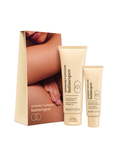 Комплект за интимна грижа Germaine de Capuccini IntimExpert Intimate Duo: Hygiene Gel & Hydra-Firming Emulsion