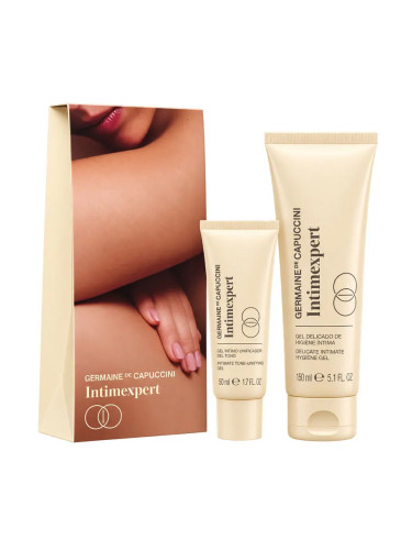Комплект за интимна хигиена Germaine de Capuccini IntimExpert Intimate Duo: Hygiene Gel & Tone-Unifying Gel