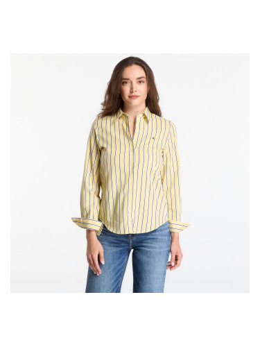 Риза Tommy Hilfiger Summer Poplin Regular Shirt Liquorice Stp Citronella XS
