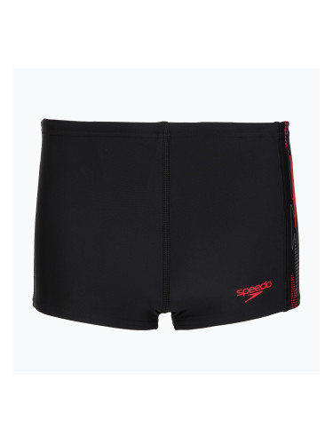 Момчешки бански боксерки Speedo Plastisol Placement Aquashort anthracite/hrr