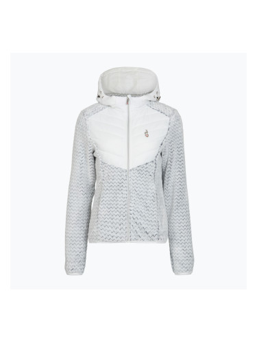 Дамско хибридно яке Aulp Clem Hooded Hybrid white 1