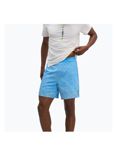 Мъжки шорти за бягане HOKA Glide Short 7" CLF PRT mineral blue