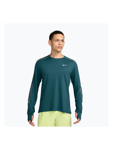 Мъжка блуза за бягане с дълъг ръкав Nike Miler bright spruce