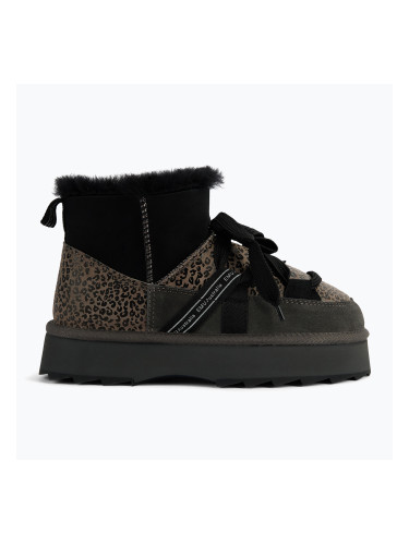 Дамски ботуши за сняг EMU Australia Blurred Micro Patchwork Leo charcoal