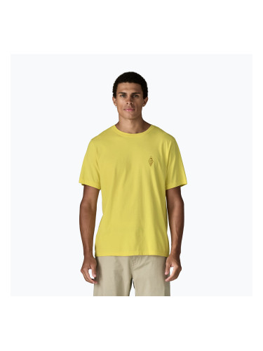 Мъжка тениска Patagonia Water People Spotter lemon zest