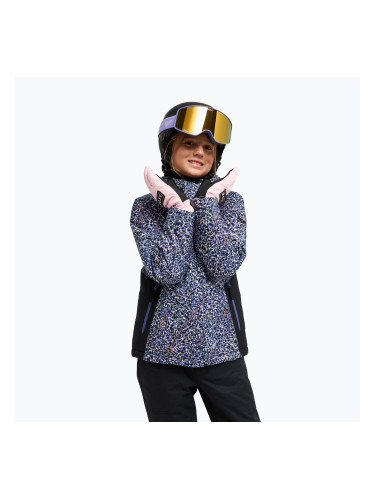 Детско сноуборд яке ROXY Snowflare true black wildin out rg