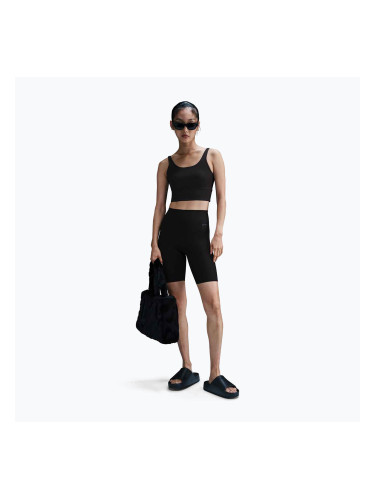Спортен сутиен Nike Zenvy Rib Light Support Longline black/black
