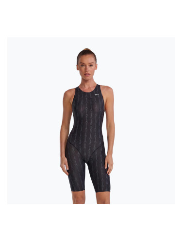 Дамски цял костюм за плуване TYR Fusion 2 Aerofit Shortjohn black
