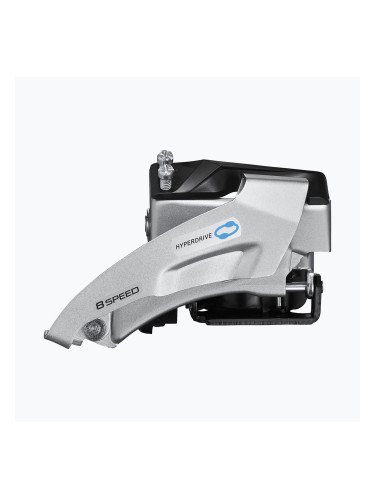 Преден велосипеден дерайльор Shimano FD-M315TSSET Altus 2x8/7 Top Swing L silver/black