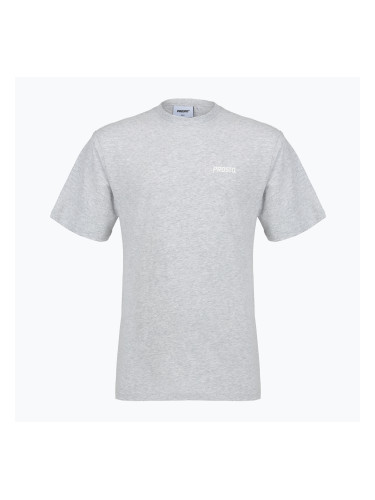 Мъжка тениска PROSTO Base grey/melange