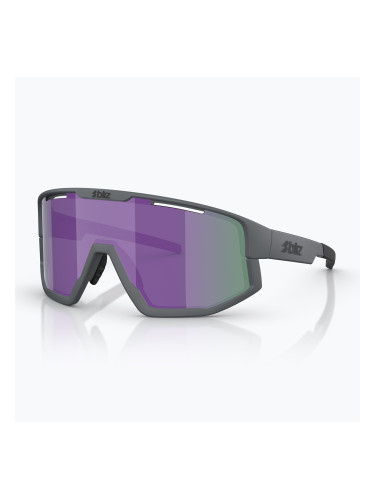 Слънчеви очила Bliz Fusion Small matte grey/smoke purple multi