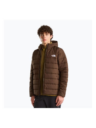 Мъжко ватирано яке The North Face Aconcalgia Hooded dark chestnut