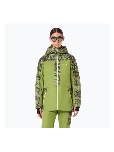 Дамско ски яке Oakley Tc Juno Reduct Shell Jacket 2.0 duality swirl dbl green