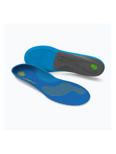 Superfeet Run Comfort Тънки сини стелки за обувки