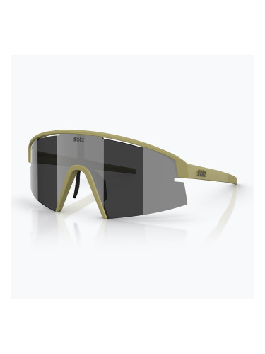 Слънчеви очила Bliz P006 matte amber green/smoke silver mirror
