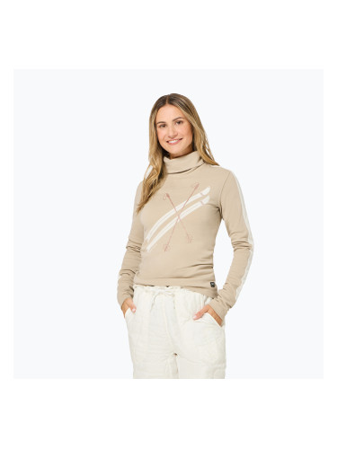 Дамски пуловер Super.Natural KryTeeede Ski Roll Neck pepper/white/mountain trail gl/white