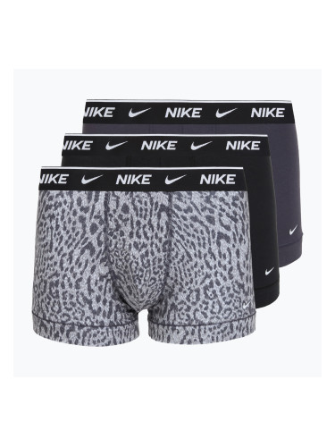 Мъжки боксерки Nike Cotton Stretch Trunk 3 pack dusty violet