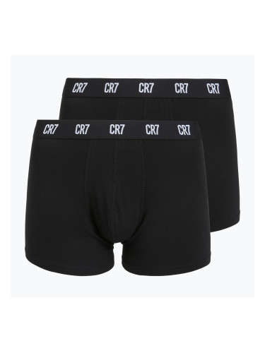 Мъжки боксерки CR7 Fashion Trunk 2 pack black